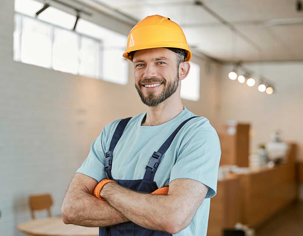 Construction Worker | Reliable Porta-Potties for Every Need | Waste Solutions Nationwide